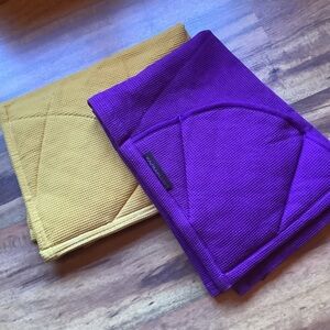 Rachael Ray set of 2 Moppine 2-in-1 oven mitt kitchen towel combo